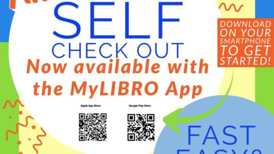 Use the MyLIBRO app to checkout with your digital device