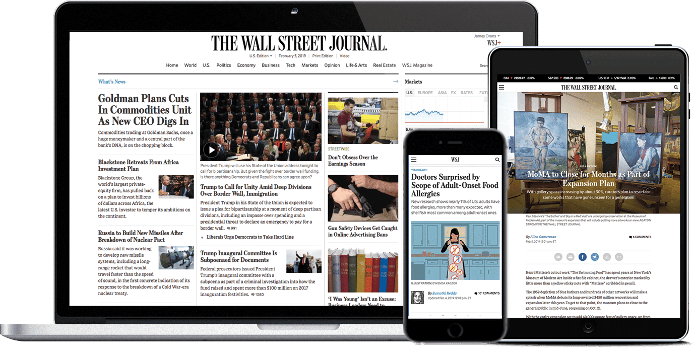 Read the Wall Street Online from Anywhere - Hussey-Mayfield Memorial Library