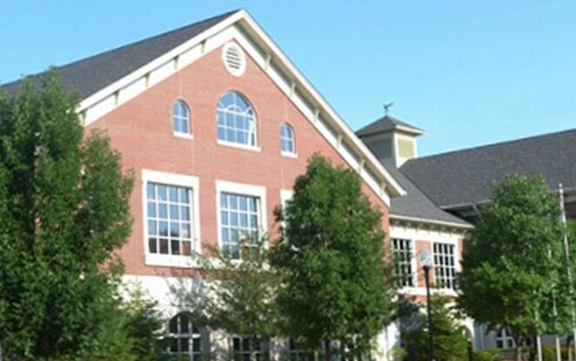 Zionsville Library Branch building
