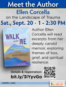 Image of the flyer for the event, including the date and time of the event as well as an image of the book.